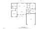 Detailed floor plan showcasing the layout and dimensions of the home's living spaces at 1850 Willie Pace Rd, Burlington, NC 27217