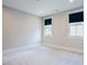 Bright carpeted bedroom with large windows and fresh paint at 2737 Willow Rock Ln, Apex, NC 27523