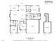 Detailed floorplan showcasing the layout of a two-story home with room dimensions and square footage at 297 Sexton Ln, Wendell, NC 27591