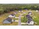 Overview of a friendly neighborhood with charming homes, lush trees, and inviting streets at 297 Sexton Ln, Wendell, NC 27591