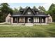 Charming two-story home featuring a welcoming front porch and a lush green lawn at 300 Westerman Pl, Smithfield, NC 27577