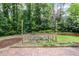 Backyard with lush greenery and a garden area with plenty of natural sunlight at 3125 Stanford Dr, Durham, NC 27707