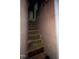 Stairway in need of renovation, offering an opportunity for customization at 3125 Stanford Dr, Durham, NC 27707