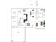 Detailed floor plan showcasing the layout of the kitchen, living spaces, bedrooms and bathrooms at 3750 Mebane Rogers Rd, Mebane, NC 27302