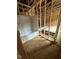 New construction bathroom featuring a modern tub and shower combo and wood frame design at 448 Golden Dragonfly St, Wake Forest, NC 27587