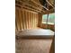 New construction room showcasing a wood frame design, window with natural light, and drywall at 448 Golden Dragonfly St, Wake Forest, NC 27587
