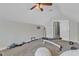 Bonus room with neutral walls and carpet and workout equipment at 6828 Edwell Ct, Raleigh, NC 27617