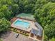 Community amenities including a pool, tennis court, and playground, providing a vibrant and active lifestyle for residents at 6828 Edwell Ct, Raleigh, NC 27617