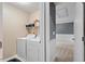 Laundry room featuring a washer, dryer, and shelving for storage at 825 Federal House Ave, Wake Forest, NC 27587