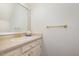 Bathroom featuring a vanity, decorative fixtures and ample counter space at 8420 Caldbeck Dr, Raleigh, NC 27615