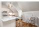 Modern kitchen featuring granite countertops, stainless steel appliances, and recessed lighting at 8420 Caldbeck Dr, Raleigh, NC 27615