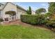 Landscaped backyard featuring a well-manicured lawn and fence, offering privacy and outdoor enjoyment at 10516 Cokesbury Ln, Raleigh, NC 27614