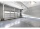 Spacious garage with high ceilings and epoxy flooring at 108 Wilson Farm Ln, Clayton, NC 27527