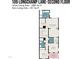 Second floor floorplan showing the primary bedroom, bathroom, and additional bedrooms at 109 Longchamp Ln, Cary, NC 27519