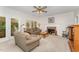 Living room with a fireplace and comfortable seating at 1104 Berwyn Way, Raleigh, NC 27615