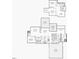 Detailed floor plan layout showcasing the home's spacious rooms and features at 1115 Trailwood Dr, Raleigh, NC 27606