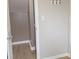 Closet with light walls and flooring and hooks on the wall at 1536 Granville Street, Burlington, NC 27215