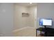 Office area featuring neutral paint, a floating shelf, and monitor at 1536 Granville Street, Burlington, NC 27215