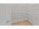 Pantry featuring wire shelving for organized storage at 188 Karlov Rd, Garner, NC 27529