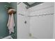 Elegant shower featuring white tile, decorative accents, and modern fixtures, creating a spa-like experience at 214 Cedar Elm Rd, Durham, NC 27713