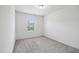 This bedroom has a nice view of the neighborhood at 246 Spark St, Raleigh, NC 27606
