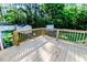 New deck is a perfect spot for entertaining or just relaxing and enjoying the outdoors at 2619 Steel Bridge Rd, Sanford, NC 27330