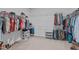 Spacious walk-in closet with ample shelving and storage space for clothes and shoes at 2924 Watering Hole Way, Apex, NC 27502