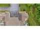 Birds eye view of a well-maintained home featuring patios and landscaping at 306 Faith Dr, Gibsonville, NC 27249