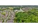A neighborhood seen from above, showing the location at 306 Faith Dr, Gibsonville, NC 27249