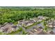 Aerial view of a community with lush landscaping at 306 Faith Dr, Gibsonville, NC 27249