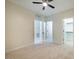 Spacious bedroom with neutral carpet and ceiling fan at 361 Anterbury Dr # B, Apex, NC 27502