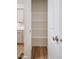 Pantry closet with adjustable shelving offers plenty of storage space at 361 Anterbury Dr # B, Apex, NC 27502