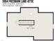 Floorplan for attic space, measuring 35'2