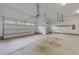 Spacious three-car garage offering ample parking and storage space at 420 Creekhurst Pl, Cary, NC 27519