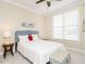 Bright bedroom with a comfortable bed, soft carpet, and large window at 4266 Aviemore Run, Burlington, NC 27215