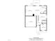 Detailed first-floor plan showcasing layout, including living room, kitchen, dining area, and garage at 4621 Youngsbury Ct, Raleigh, NC 27604