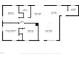 Detailed floor plan showing the layout of the home, including bedrooms, bathrooms, and living spaces at 64 Red House Rd, Smithfield, NC 27577