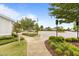Well-maintained parking lot with landscaping, street lights, and convenient access at 825 Abbyberry Dr, Wake Forest, NC 27587