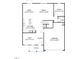Detailed floor plan showcasing the layout of a home with labeled rooms and dimensions for easy visualization at 86 Oak Meadow Ln, Angier, NC 27501