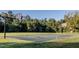 Outdoor basketball court surrounded by green fields and trees, perfect for sports and recreation at 102 Westside Dr, Chapel Hill, NC 27516