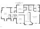 Second floor plan showing bedrooms, laundry, and WIC at 103 Chapelwood Way, Cary, NC 27518