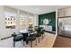 Elegant dining room featuring a large table, comfortable seating, and plenty of natural light at 10518 Pleasant Branch Dr # 33, Raleigh, NC 27614