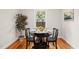 Cozy dining room with natural light and seating for four at 109 Davidson Ave, Durham, NC 27704