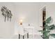 Light and bright office space with decorative wall decor at 109 Davidson Ave, Durham, NC 27704