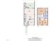 Floorplan featuring two floors with bedrooms, living room, kitchen, patio, and bathrooms at 134 Riverwalk Cir, Cary, NC 27511