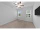 Spacious bedroom with two large windows allowing for ample natural light at 143 Swain St, Clayton, NC 27527