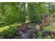 Natural yard with a variety of rock and plant life at 1604 Pinecrest Rd, Durham, NC 27705