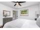 Bright bedroom with natural light, neutral color palette, and modern furnishings at 2205 W Carver St, Durham, NC 27705