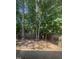 Backyard with wood fence providing a private outdoor space surrounded by tall trees, offering a tranquil environment at 225 Virens Drive, Cary, NC 27511