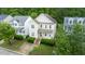 Two-story home with a well-manicured lawn and classic architectural design at 2420 Sapphire Valley Dr, Raleigh, NC 27604